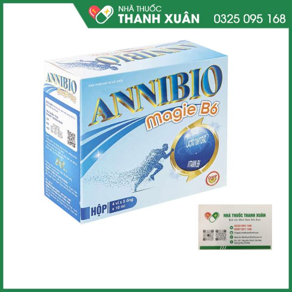 ANNIBIO Magie B6 cải thiện các biểu hiện suy nhược thần kinh, giảm mệt mỏi